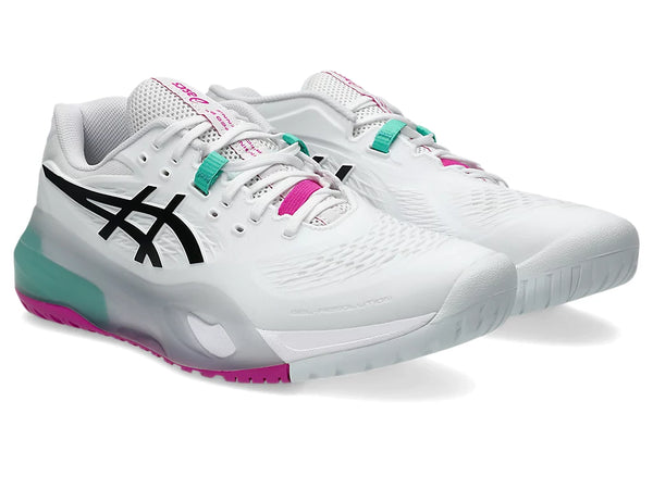 Asics Gel Resolution X White Aurora Green