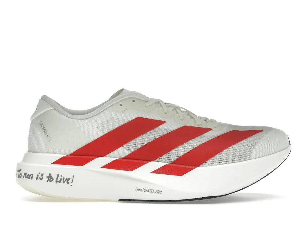 Adidas Adizero EVO SL Off White Better Scarlet