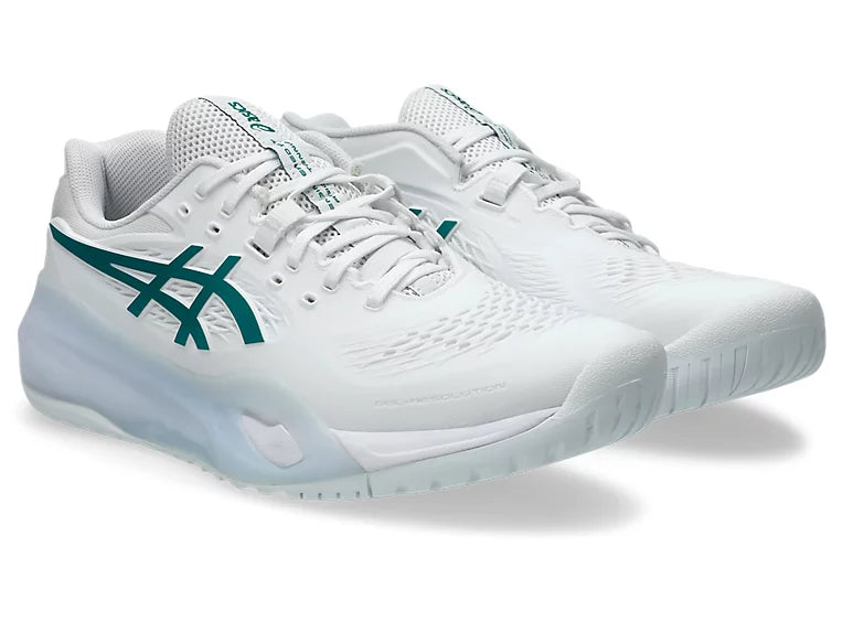 Asics Gel Resolution X White Pitch Green